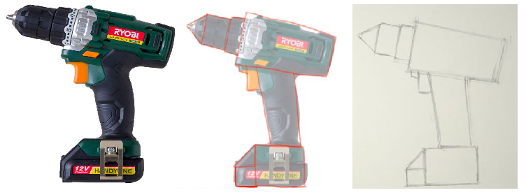 Everything is simple shapes